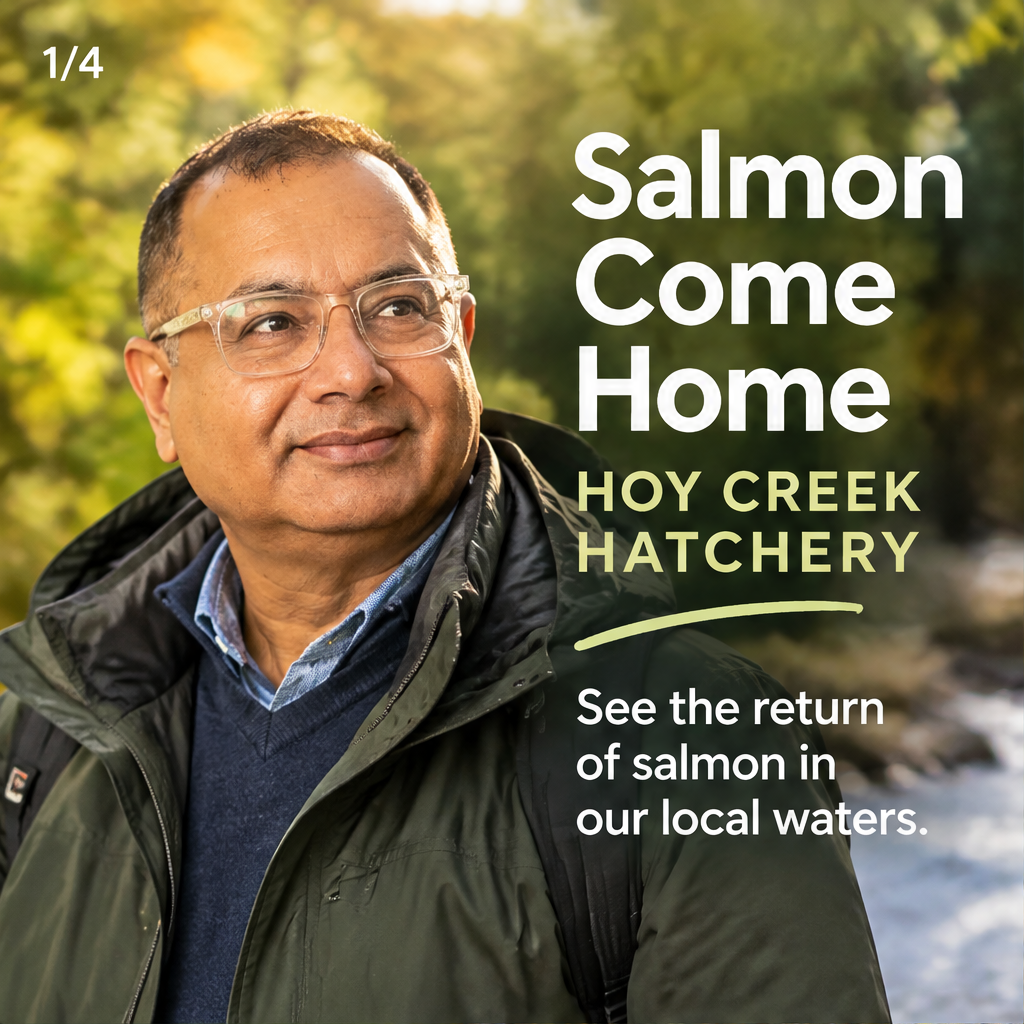 Salmon Come Home – Hoy Creek Hatchery